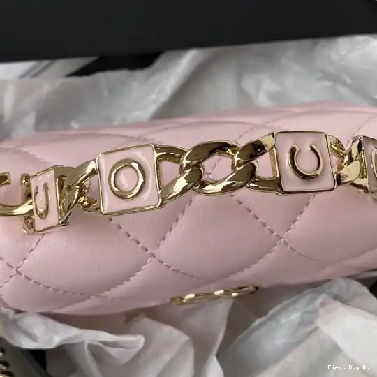 First Bag Ru WITH CHAIN CHANEL CHANELUTCH 0518